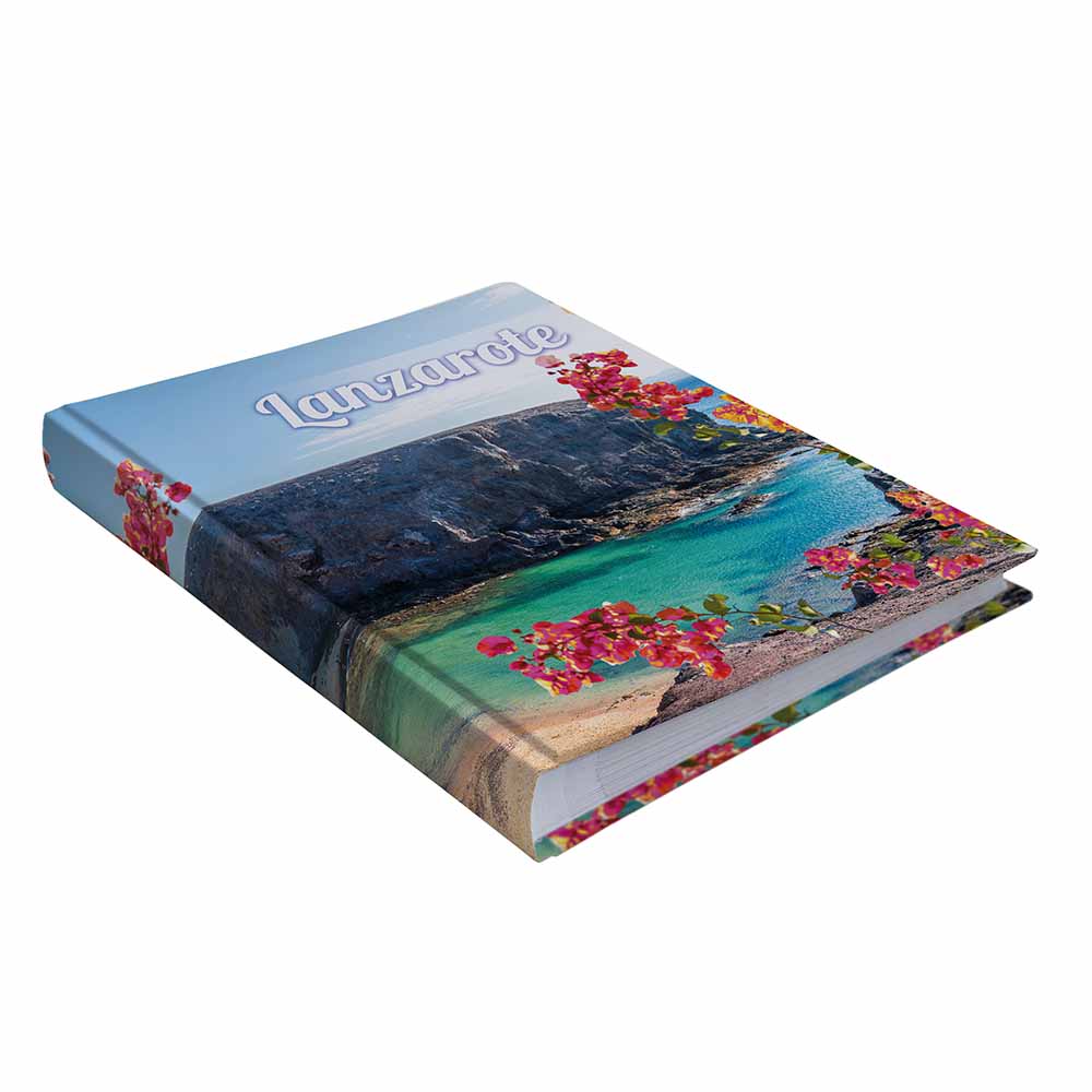 album na zdjęcia kieszeniowy, pamiątka z wakacji, lanzarote, hiszpania, playa de papagayo