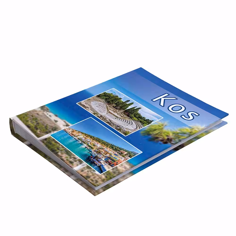 kieszeniowy album na zdjęcia, pamiątka z wakacji, kos, grecja