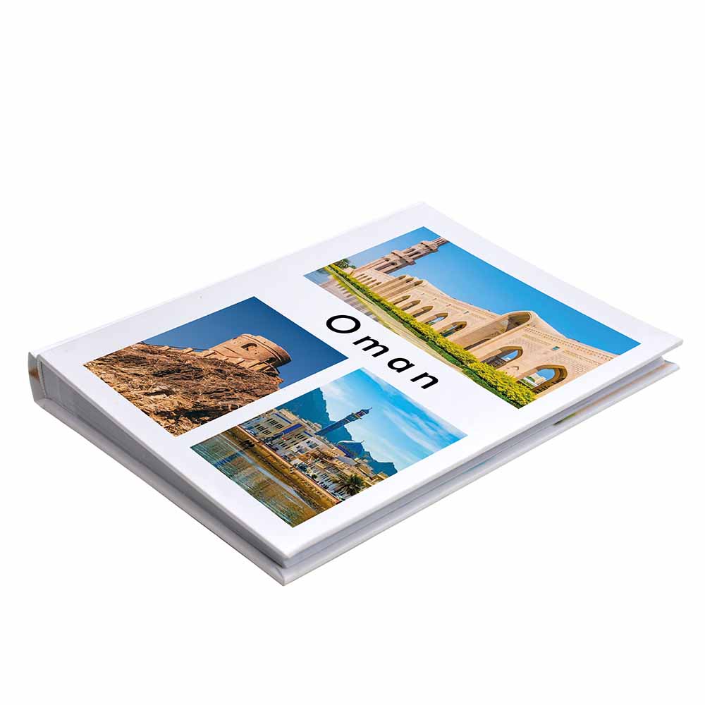 kieszeniowy album na zdjęcia, pamiątka z wakacji, azja, oman,  wielki meczet sułtana kabusa