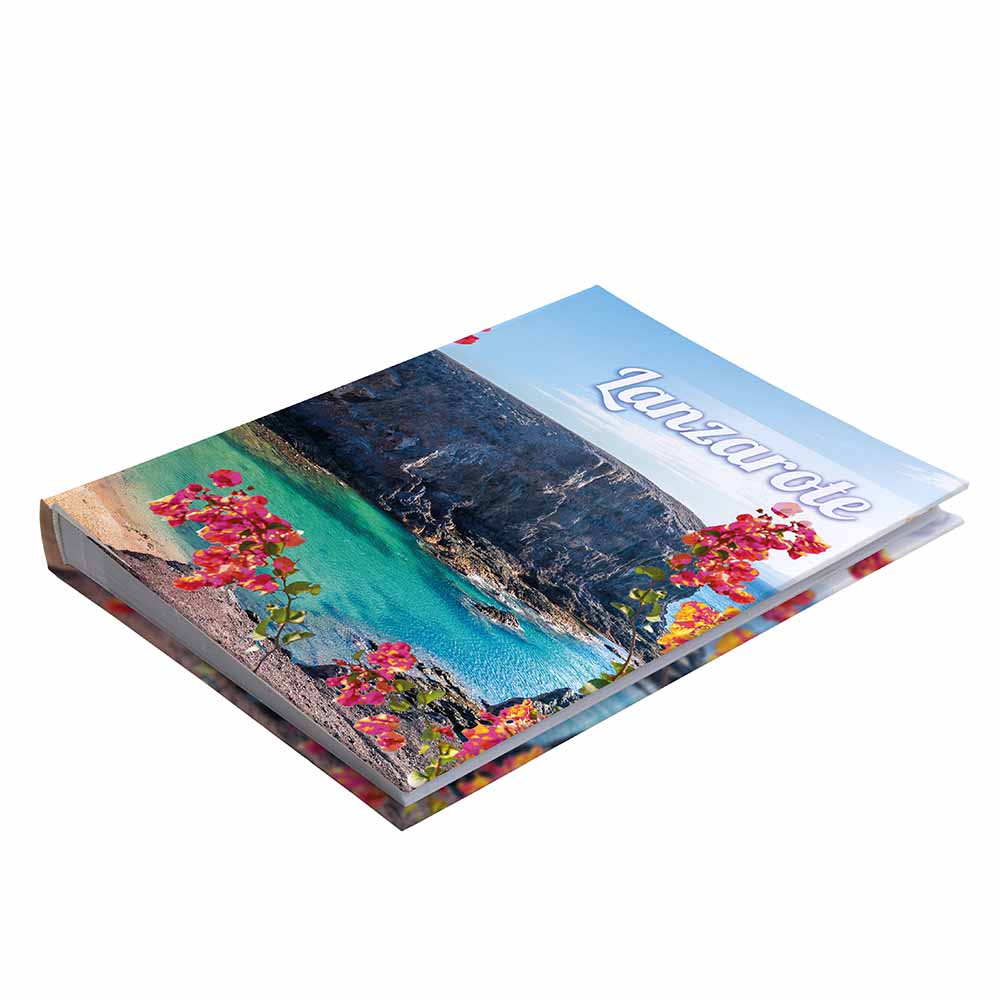 album na zdjęcia kieszeniowy, pamiątka z wakacji, lanzarote, hiszpania, playa de papagayo