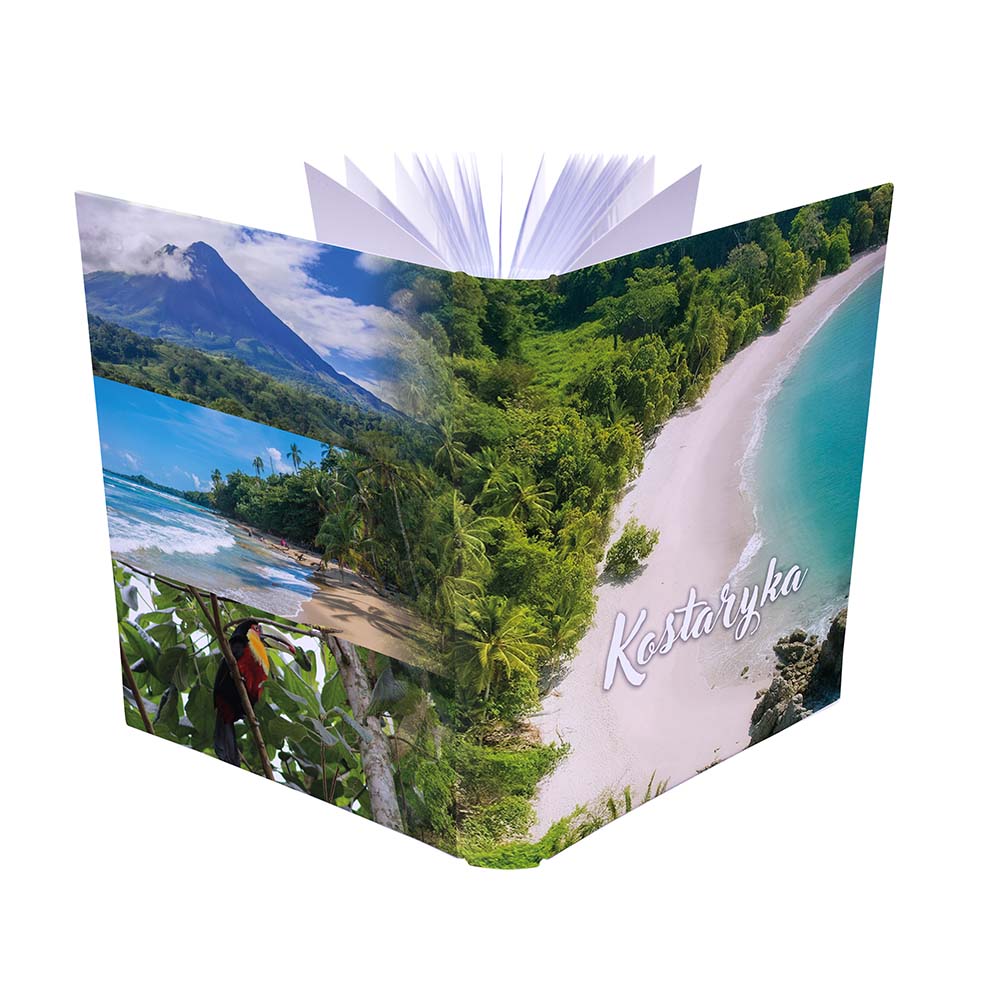 kieszeniowy album na zdjęcia, pamiątka z wakacji, ameryka środkowa, kostaryka, san josé
