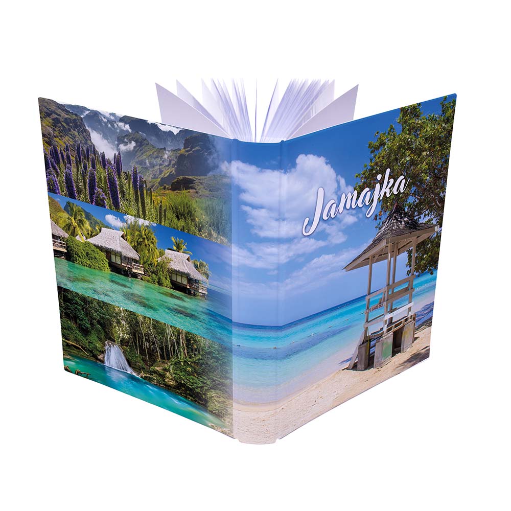 album na zdjęcia kieszeniowy, pamiątka z wakacji, wyspy karaibskie, jamajka, doctor's cave beach