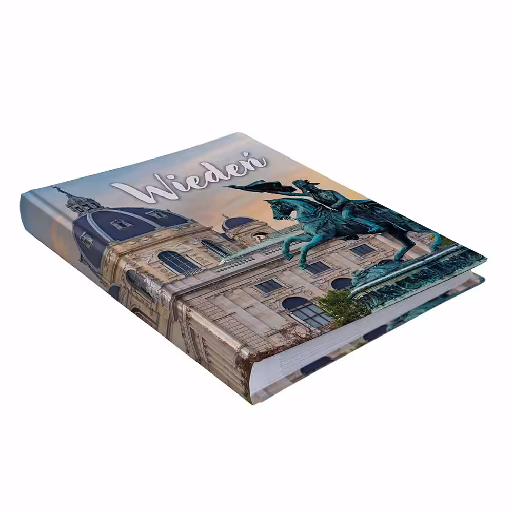 album na zdjęcia kieszeniowy, pamiątka z wakacji, austria, wiedeń, heldenplatz