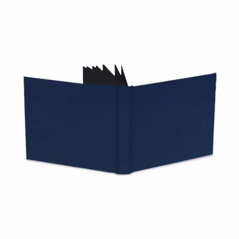 album instax mini, square oraz wide | tradycyjny | skóra galanteryjna | granatowy