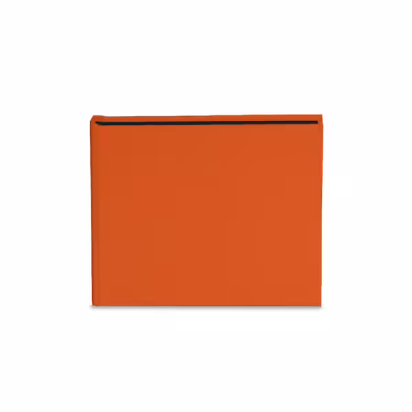 album instax mini, square oraz wide | tradycyjny | skóra galanteryjna | głęboki pomarańcz