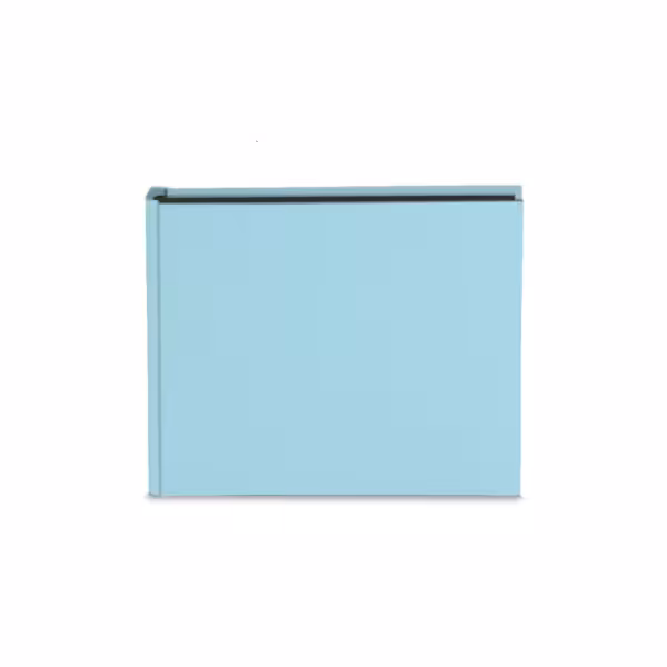 album instax mini, square oraz wide | tradycyjny | skóra galanteryjna | pastelowy błękit