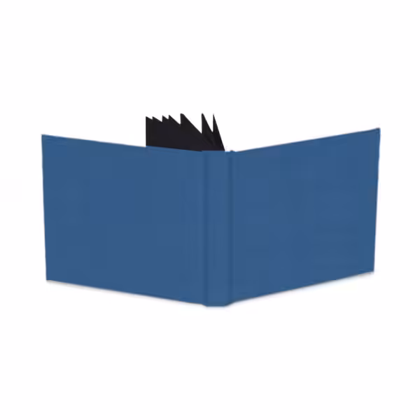 album instax mini, square oraz wide | tradycyjny | płótno | cornflower blue