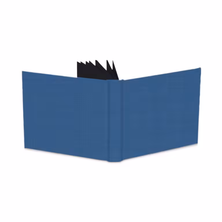 album instax mini, square oraz wide | tradycyjny | płótno | cornflower blue