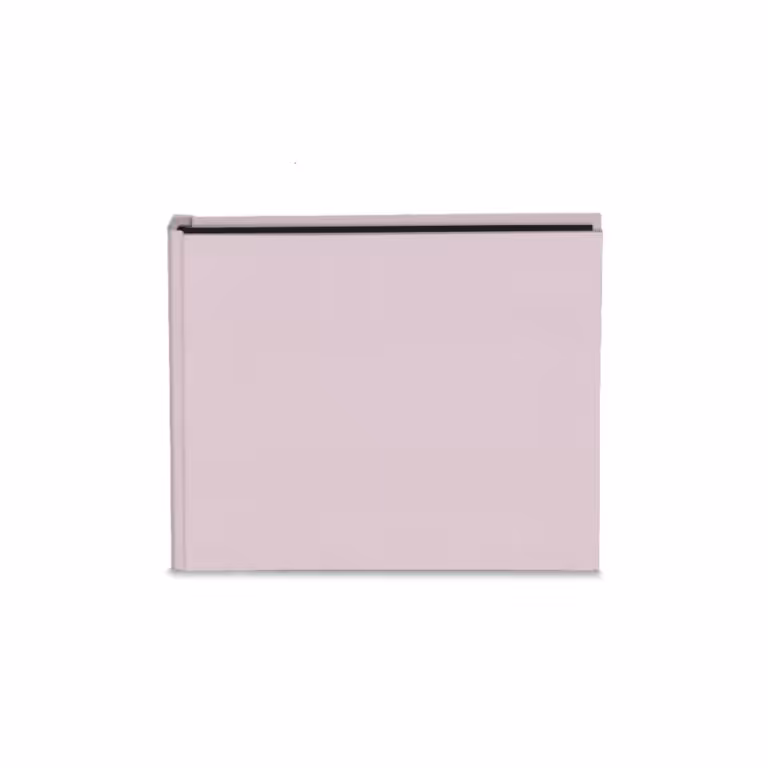 album instax mini, square oraz wide | tradycyjny | płótno | pudrowy róż