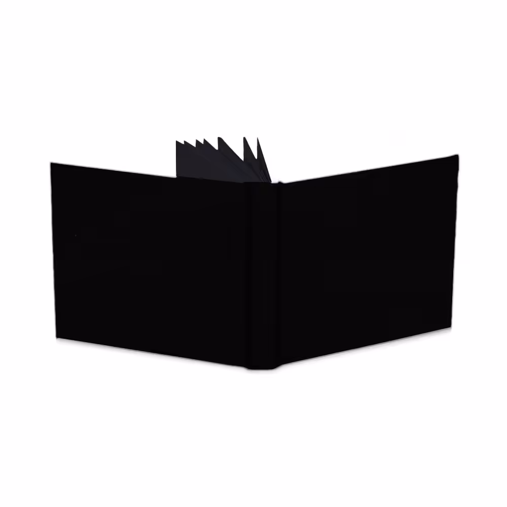 album instax mini, square oraz wide | tradycyjny | płótno | czerń