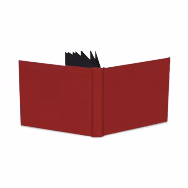 album instax mini, square oraz wide | tradycyjny | płótno | czerwony