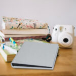 album instax mini, square oraz wide | tradycyjny | płótno | gołębi szary