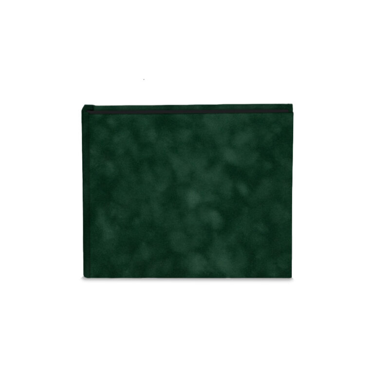 album instax mini, square oraz wide | tradycyjny | welur | butelkowa zieleń