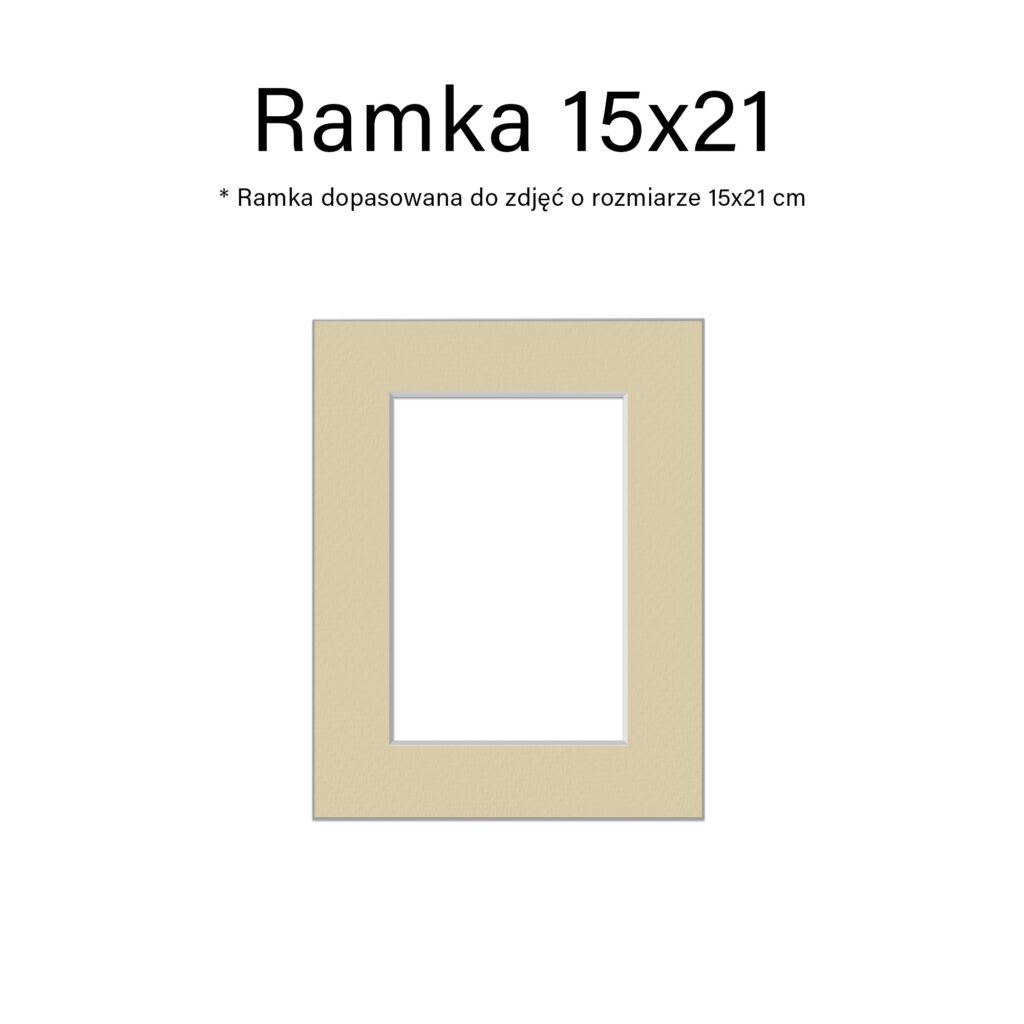 zestaw 10 ramek na zdjęcia passepartout formatu 15x21 - mix kolorów, ramka na ścianę