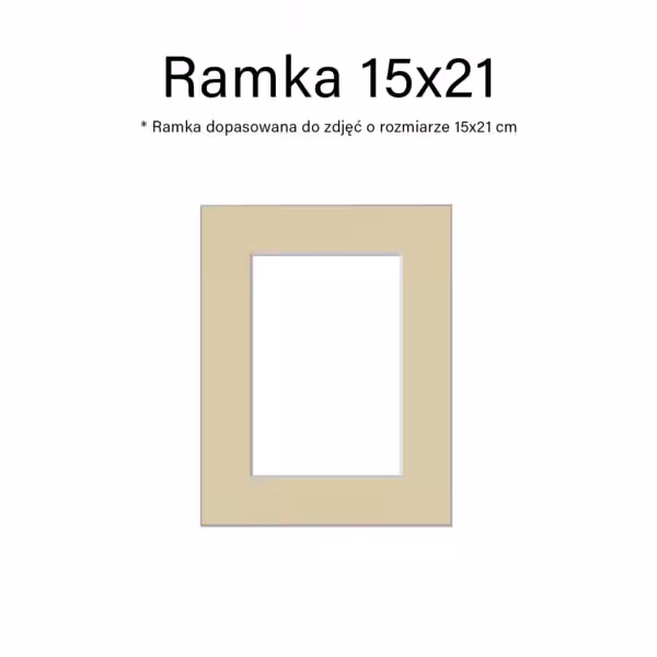 zestaw 10 ramek na zdjęcia passepartout formatu 15x21 - mix kolorów, ramka na ścianę