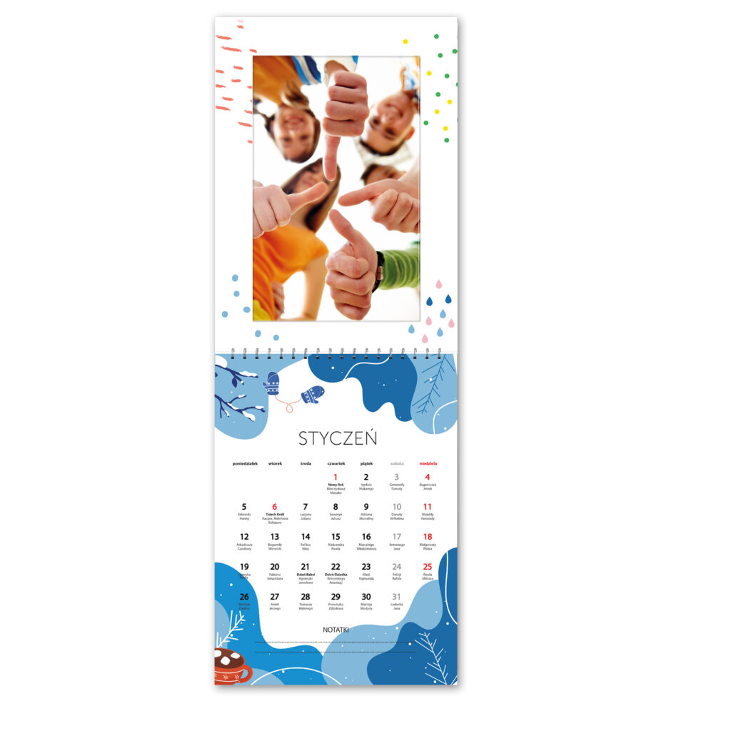 kalendarz szkolny, przedszkole - szkoła 2026