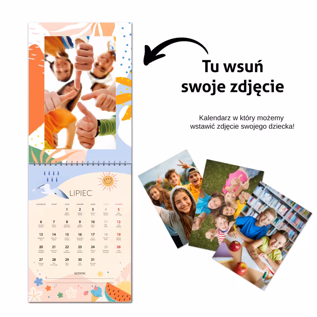 kalendarz szkolny, przedszkole - szkoła 2026