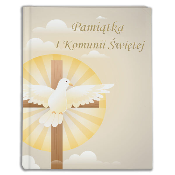 album komunijny na zdjęcia, kieszeniowy, klasyczna pamiątka pierwszej komunii (kopia)