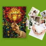 album na zdjęcia, kieszeniowy, pierwsza komunia Święta, pamiątka (kopia)