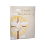 album komunijny na zdjęcia, kieszeniowy, klasyczna pamiątka pierwszej komunii (kopia)