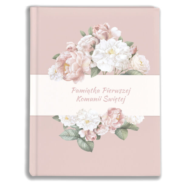 album na zdjęcia kieszeniowy, komunia Święta, na fotografie, dla dziewczynki